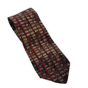 Vintage Archifetti 100%  Silk Chicago Tie 1995 Riptied Original